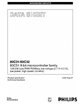 DataSheet 80C31 pdf